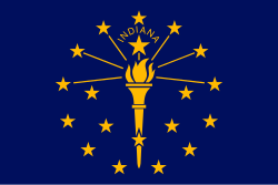 Drapeau de l’Indiana
