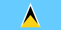Drapeau de Sainte-Lucie